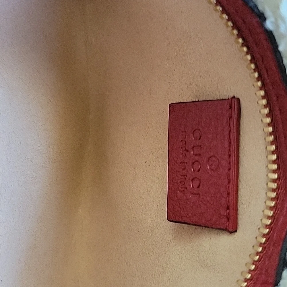 Gucci GG Tweed Rajah Cloth Multicolor Pochette - Picture 8 of 9